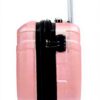 Valise cabine ABS 4 roues extensible A1 Fashion Goods Rose