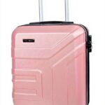 Valise cabine ABS 4 roues extensible A1 Fashion Goods Rose