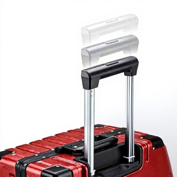 Valise Cabine Rigide REEKOS Spinner TSA Aluminium 20 Pouces