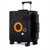 Valise Cabine Rigide REEKOS Spinner TSA Aluminium 20 Pouces