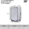 Housses de valise PVC transparent boogift protection-1