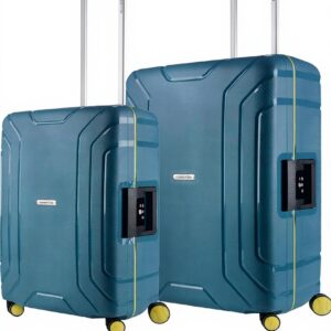 Set de valises CarryOn Steward TSA Bleu Voyage