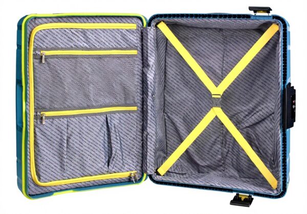 Set de valises CarryOn Steward TSA Bleu Voyage