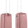 Valise cabine rigide CarryOn Skyhopper 55cm TSA Rose-0