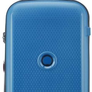 Valise cabine DELSEY Paris rigide extensible bleu zinc-0