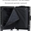 Valise cabine DRMEE aluminium serrure TSA roues silencieuses-1