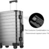 Valise cabine DRMEE aluminium serrure TSA roues silencieuses-2