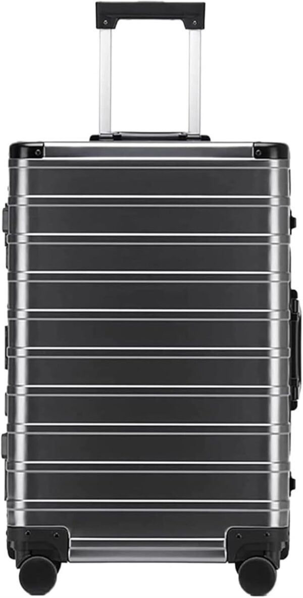 Valise cabine DRMEE aluminium serrure TSA roues silencieuses-0