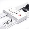 Valise cabine aluminium HALAHAI chargement USB bagage rigide