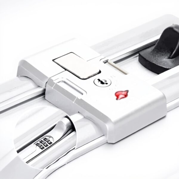 Valise cabine aluminium HALAHAI chargement USB bagage rigide