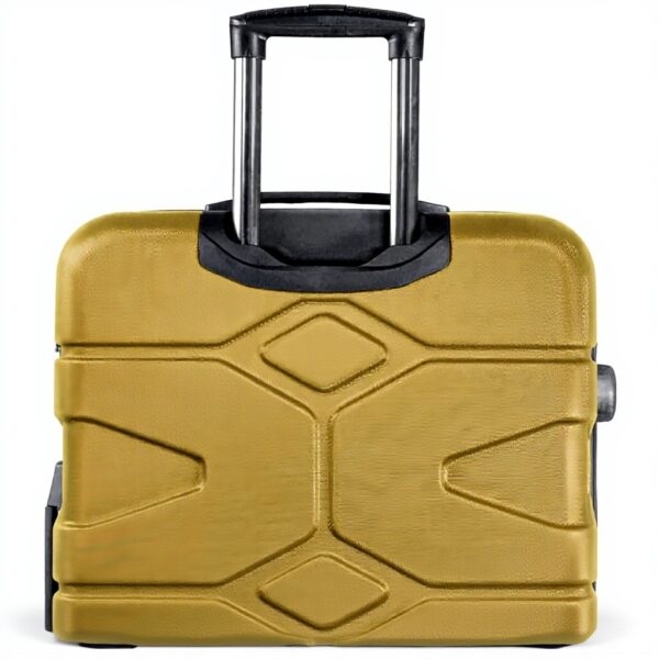 Valise Rigide HAUPTSTADTKOFFER 4 Roues 107-120L Or dautomne