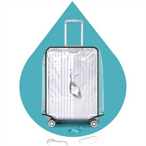 Housse de valise PVC transparente JamHooDirect étanche