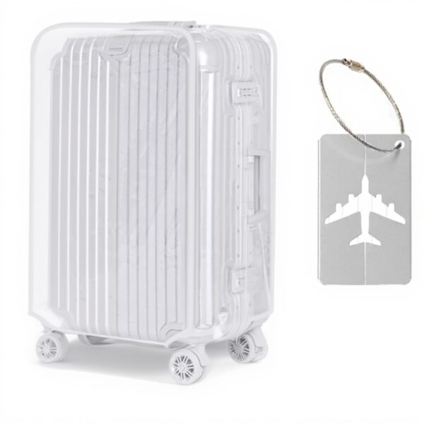 Housse de valise PVC transparente JamHooDirect étanche