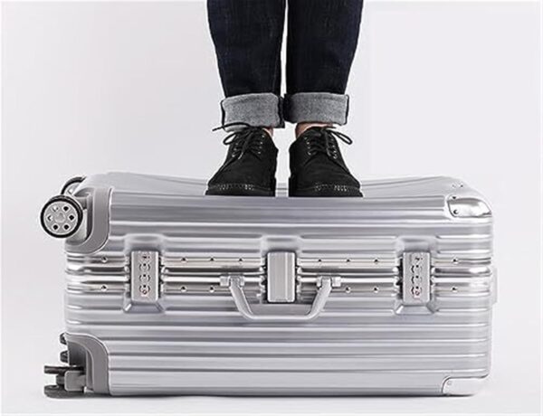 Valise rigide JYARZ aluminium-magnésium verrouillage-1