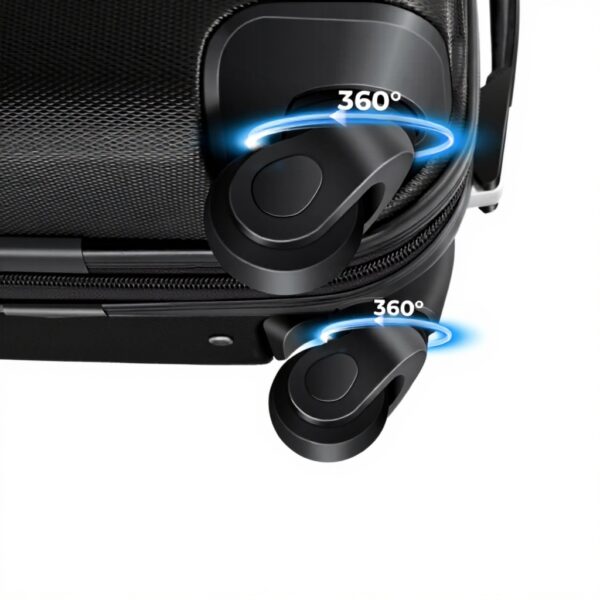 KESSER Set valises coque dure ABS roulettes 4 couleurs