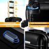 KESSER Set valises coque dure ABS roulettes 4 couleurs