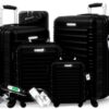 KESSER Set valises coque dure ABS roulettes 4 couleurs