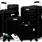 KESSER Set valises coque dure ABS roulettes 4 couleurs