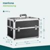 Valise photo Mantona aluminium robuste serrure combinaison-4
