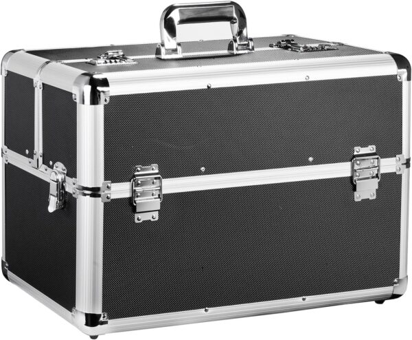 Valise photo Mantona aluminium robuste serrure combinaison-0