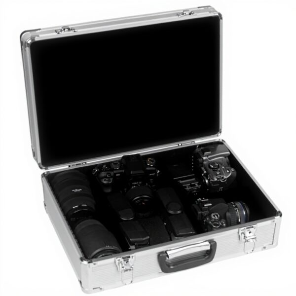 Mantona Valise Photo Basic M Aluminium Verrouillable Housse