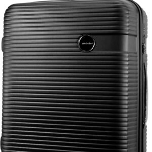 Valise rigide METZELDER extensible serrure TSA tendance chic-0