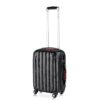 Valise rigide Monzana Noir 4 roues ABS cadenas combinaison-3