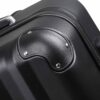 Valise rigide Monzana Noir 4 roues ABS cadenas combinaison-9