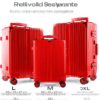 Valise rigide polycarbonate POSH serrure TSA roues 4