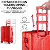 Valise rigide polycarbonate POSH serrure TSA roues 4