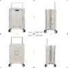 Housse de bagage PUMHUBO protection PVC transparent poignée-4
