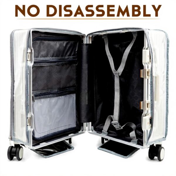 Housse de valise PUMHUBO PVC transparent protection