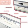 Housse de valise PUMHUBO PVC transparent protection