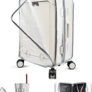 Housse de bagage PUMHUBO protection PVC transparent poignée-0