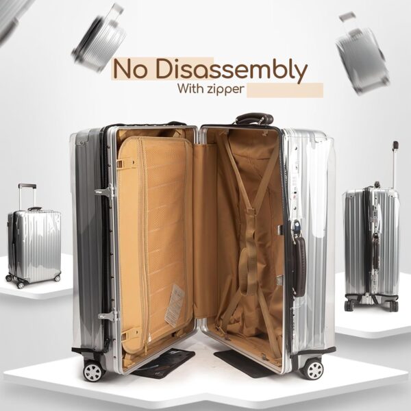 Housse valise PUMHUBO protection transparente sans démontage-1