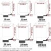 Housse valise PUMHUBO protection transparente sans démontage-2
