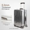 Housse valise PUMHUBO protection transparente sans démontage-5