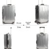 Housse valise PUMHUBO protection transparente sans démontage-6