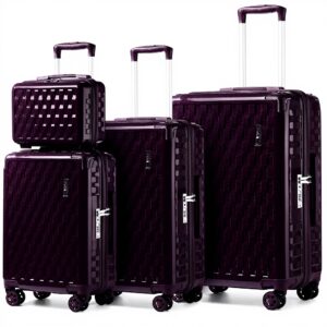 Ensemble Valises Rigides PC Sea Choice 8 Roues TSA