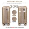 Valise Cabine Extensible Sea Choice Rigide Légère 4 Roues