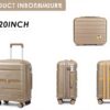 Valise Cabine Extensible Sea Choice Rigide Légère 4 Roues