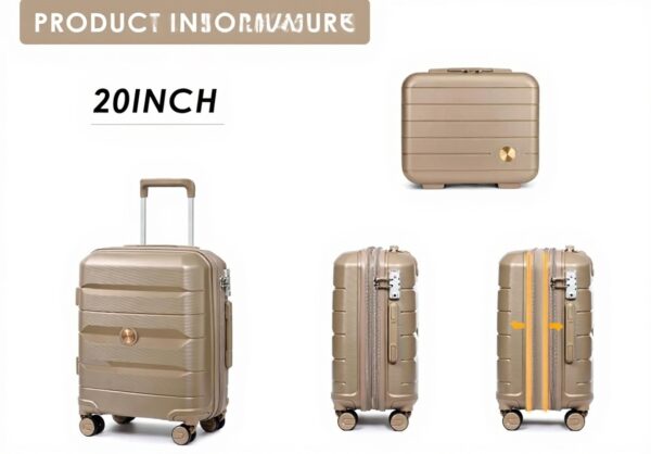 Valise Cabine Extensible Sea Choice Rigide Légère 4 Roues