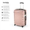 Set de Valise de Voyage TecTake ABS Roulettes 360 Cadenas