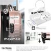 Set de Valise de Voyage TecTake ABS Roulettes 360 Cadenas
