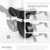 Set de Valise de Voyage TecTake ABS Roulettes 360 Cadenas