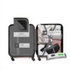 Set de Valise de Voyage TecTake ABS Roulettes 360 Cadenas