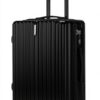 Valise TIYFIY Noir Polycarbonate Léger Sécurité TSA
