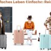 Valise TIYFIY Noir Polycarbonate Léger Sécurité TSA