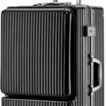 Valise cabine aluminium TOTIKI ouverture frontale roues-0