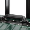 Valise cabine Travelhouse Paris aluminium polycarbonate vert-4
